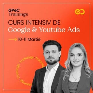 raluca radu si robert dumitru traineri curs google ads 10-11 martie
